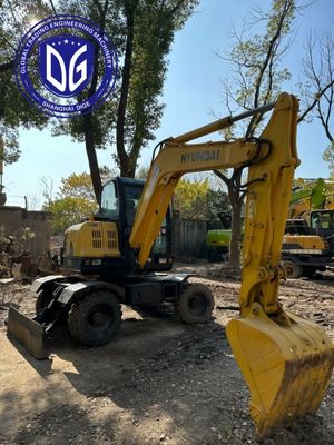 品質  R60w-7 6 Ton Used Hyundai Excavator And Enhanced Stability Control 工場