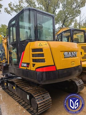 Sany SY60 中古 水力 ミニ掘削機 6トンのクローラー 中古掘削機 今販売中