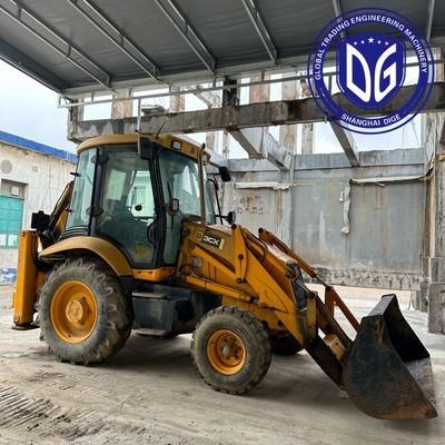 使用済み 3CX JCB バックホーローダー 強力な水力機械