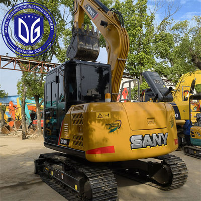 Sany SY75C 7.5トンの古着クローラー掘削機 高度冷却システム
