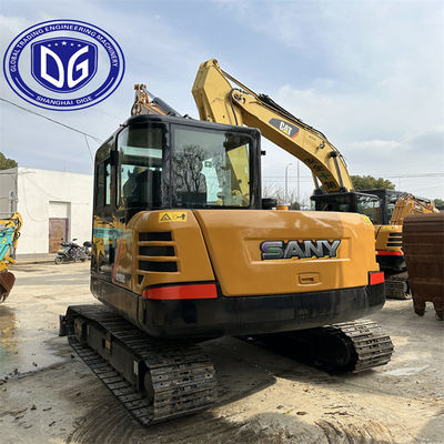 サニー・SY55C 5.5トンの古用掘削機 エンジンの早速起動システムと明るい画面
