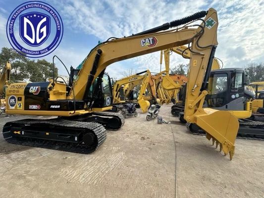 313D2GC 中古キャタピラー 13トンの掘削機 自動化 建築用 多用