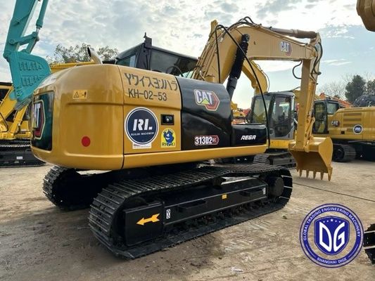 313D2GC 中古キャタピラー 13トンの掘削機 自動化 建築用 多用