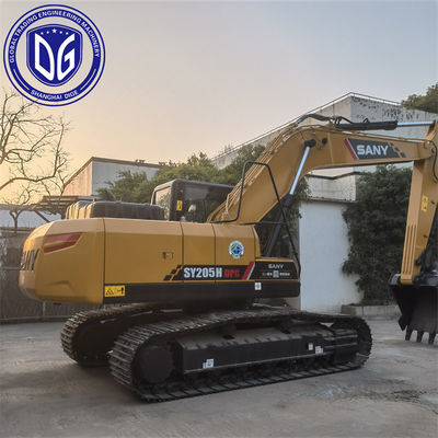 Sany SY205 20.5 トン 中古水力掘削機 自動燃料管理システム