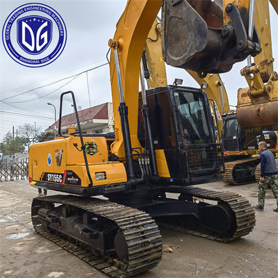 使用されたSY155C SANY Digger Sany 水力掘削機 15.5 トン