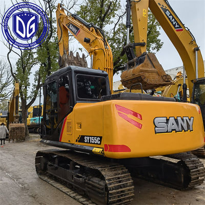 Sany SY155 15.5T 中古 クローラー掘削機 効率的で省エネの電力システム