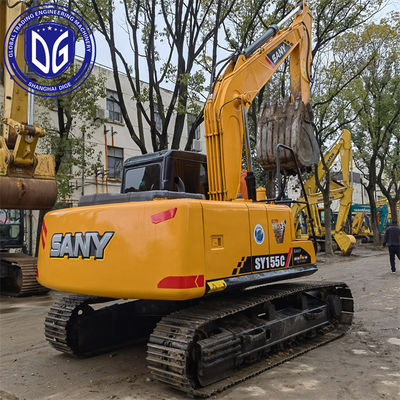 Sany SY155 15.5T 中古 クローラー掘削機 効率的で省エネの電力システム