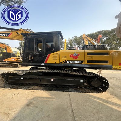 Sany SY305 30.5T 中古水力用中古掘削機 高度な排出量制御システム