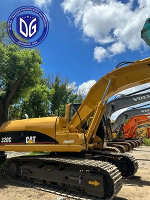 CAT 320C 20トンの中古キャタピラークローラー掘削機 初期のモデル 格安 状態良好 販売中