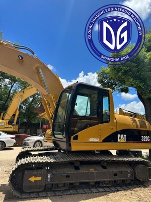 高トルクエンジン320C 中古キャタピラー 20t 掘削機 良好な水力システム