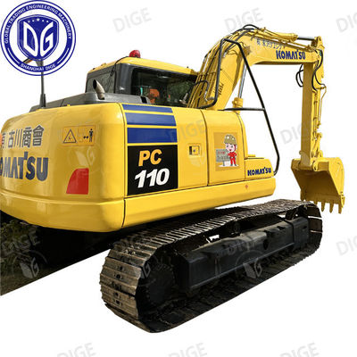 PC110 大量の作業用10トン古着コマツー掘削機