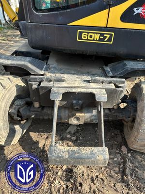 R60w-7 6 トン 中古ハインダイ掘削機と強化安定制御