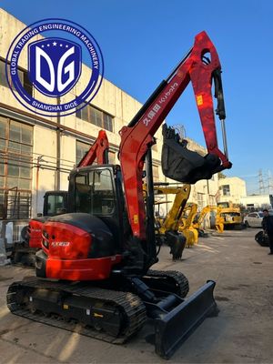Kx163 6.3 トンの古着クボタ掘削機 日本製古着クボタ掘削機