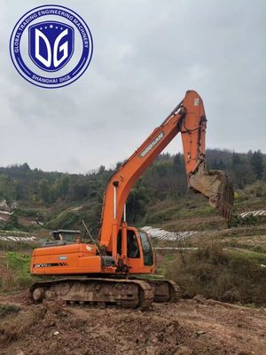 高柔軟性 DX370LC 37t 徹底的に検査された使用ドーサン掘削機