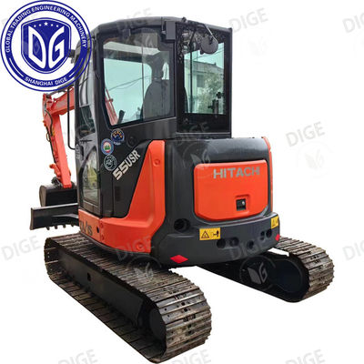 原産地 日本 ZX55 中古ヒタチ掘削機 ZX55 クローラー掘削機 中古ヒタチ水力掘削機 ZX55