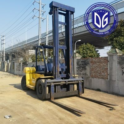 10トンの大きな二用コマツーフォークリフト 日本産