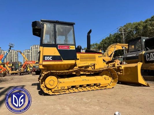 D5C 中古キャタピラー・ドーザー 素晴らしいパワーの水力ブルドーザー
