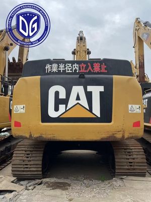 トレンチグーバー 349E 中古 カタツムリ掘削機 49 トン 時間テストされた土手掘削機