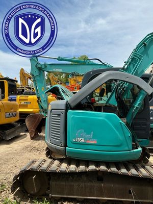 操縦可能なSK75SR 使用されたコベルコ 7.5トンの掘削機 建設用汎用
