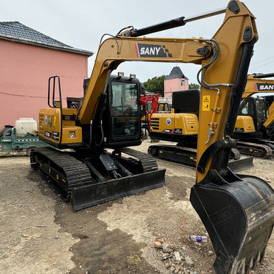 7.5トンの中国ブランドの掘削機 Sany SY75 中古掘削機 販売 Sany 建設機器