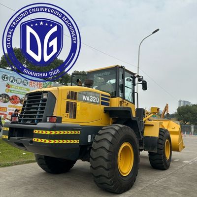 柔軟な水力 Komatsu Wa320 ローダー 迅速で簡単な材料処理