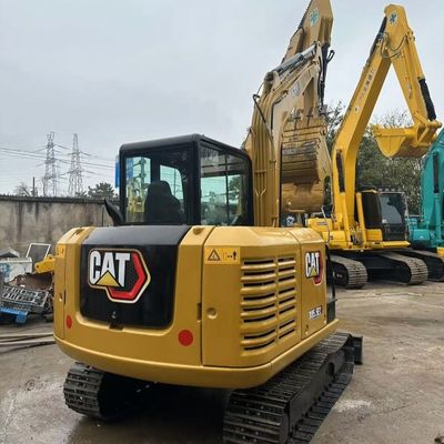 中古キャタピラー掘削機 5.6km/H 忙しい都市再建現場のための速度と操縦能力
