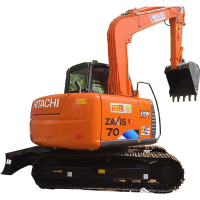 中古のヒタチZX70掘削機 状態良好 稼働可能