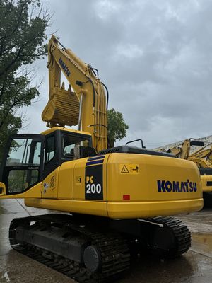 Used Komatsu PC200-7 Excavator with 2000h Working Hour, 2022 Manufacture Year, and 0.8m³ Bucket Capacity
